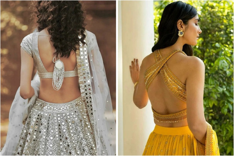 Net Blouse Designs For Saree and Lehengas - 25 Simple & Latest