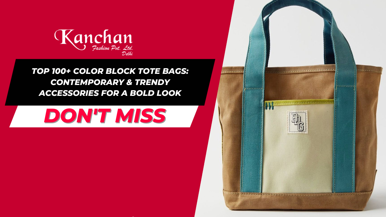 Top 100+ Color Block Tote Bags: Contemporary & Trendy Accessories for a Bold Look