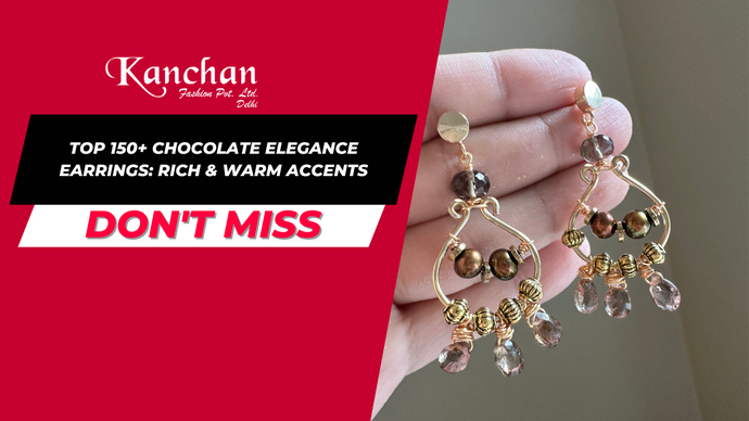 Top 150+ Chocolate Elegance Earrings: Rich & Warm Accents